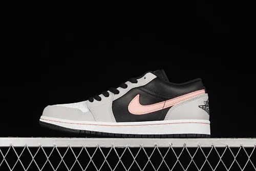 All categories Air Jordan Jordan series basketball shoes Air Jordan 1 Low G version pure original Air Jordan 1 Low AJ1 Joe 1 white black pink sports culture basketball shoes 553558-062